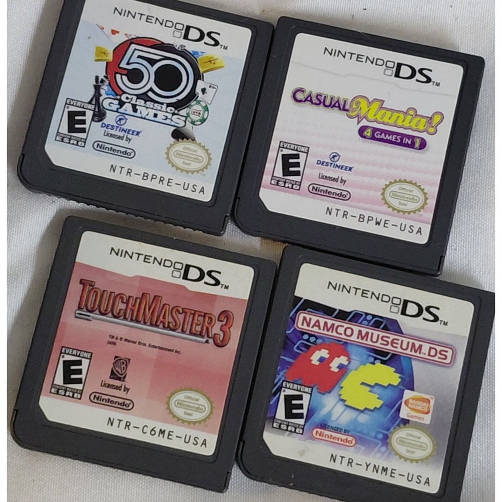 Nintendo DS Lite Cobalt Blue Handheld Bundle Tested Working 7 Game Lot - Picture 7 of 10
